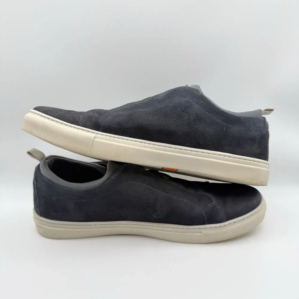 Martin Dingman Navy Suede Sneakers Size 11.5 M Men’s Casual Shoes